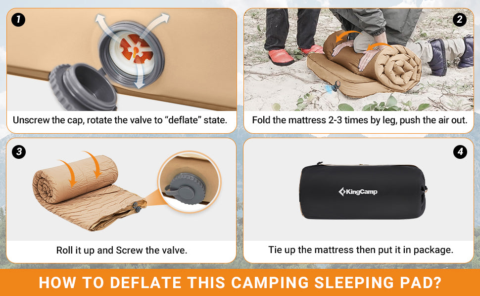 KingCamp PREMIUM 3D DUO 7.5 Double Self-inflateble Pad