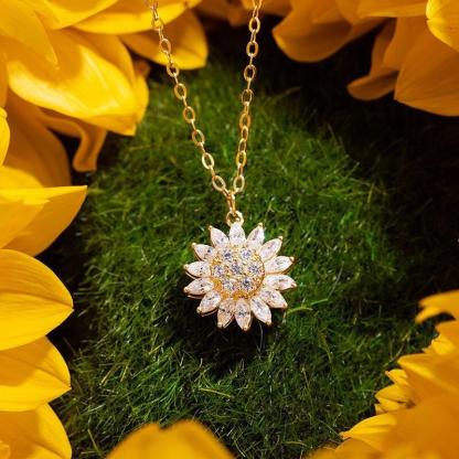 2026 rotating lucky sun necklace