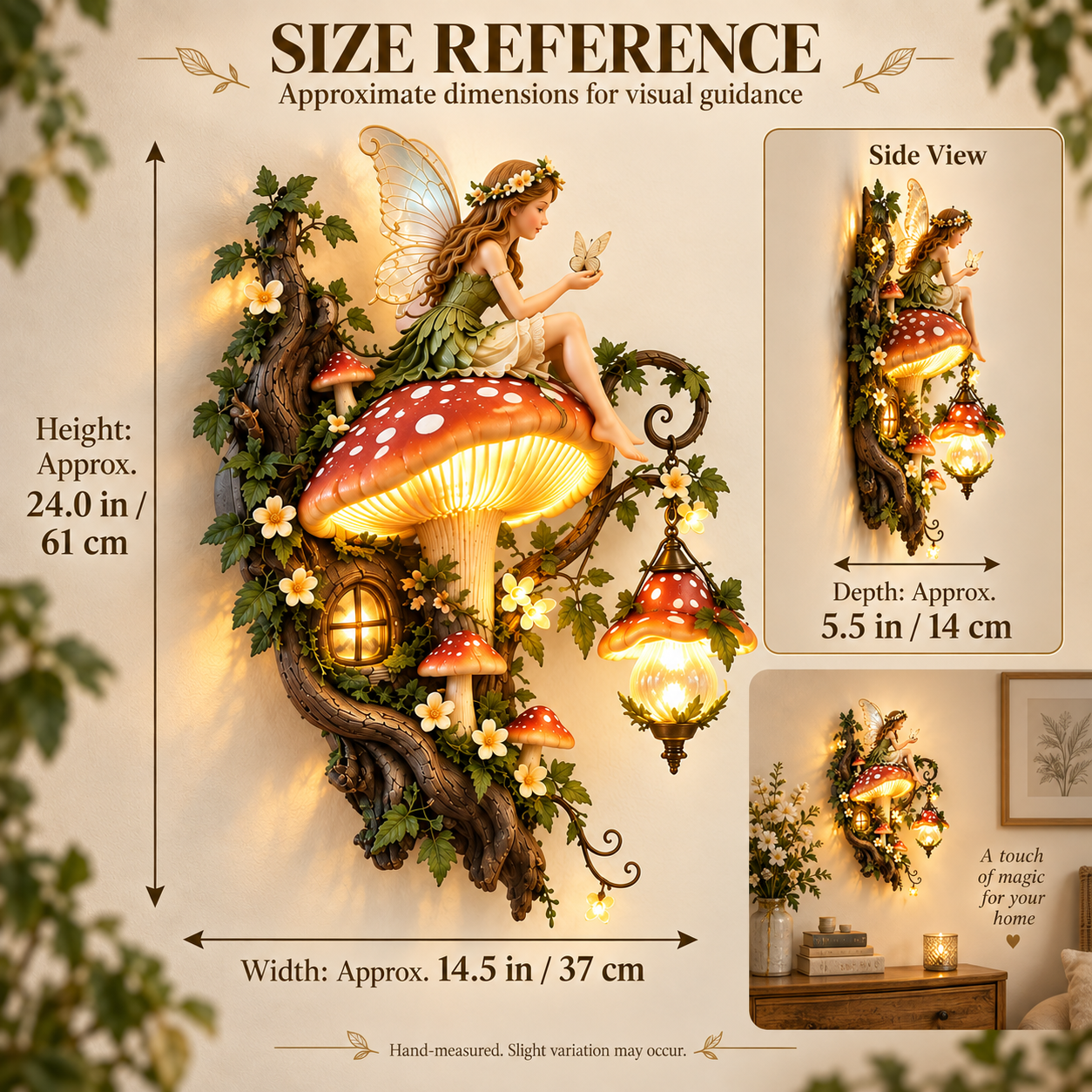 Enchanted Fairy Wall Light home decor