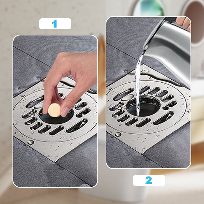 How to use pipe cleaning effervescent tablets