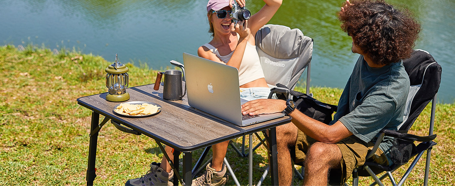 KingCamp GRANITE P8060 Folding Fiberglass Table