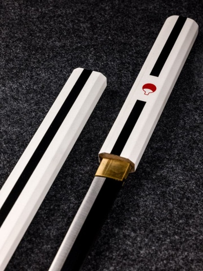 Battle-Ready Sasuke's White Grass Cutter Sword (SHARP)