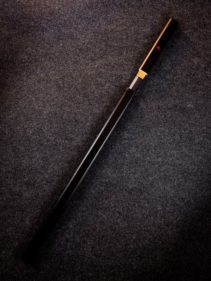 Battle-Ready Sasuke's Black Grass Cutter Sword (SHARP)