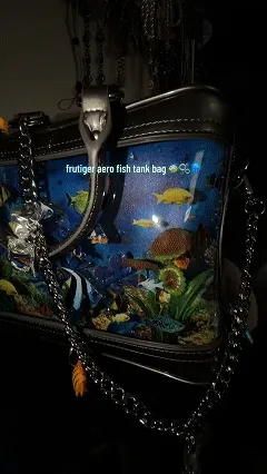 Aquarium inspired bag