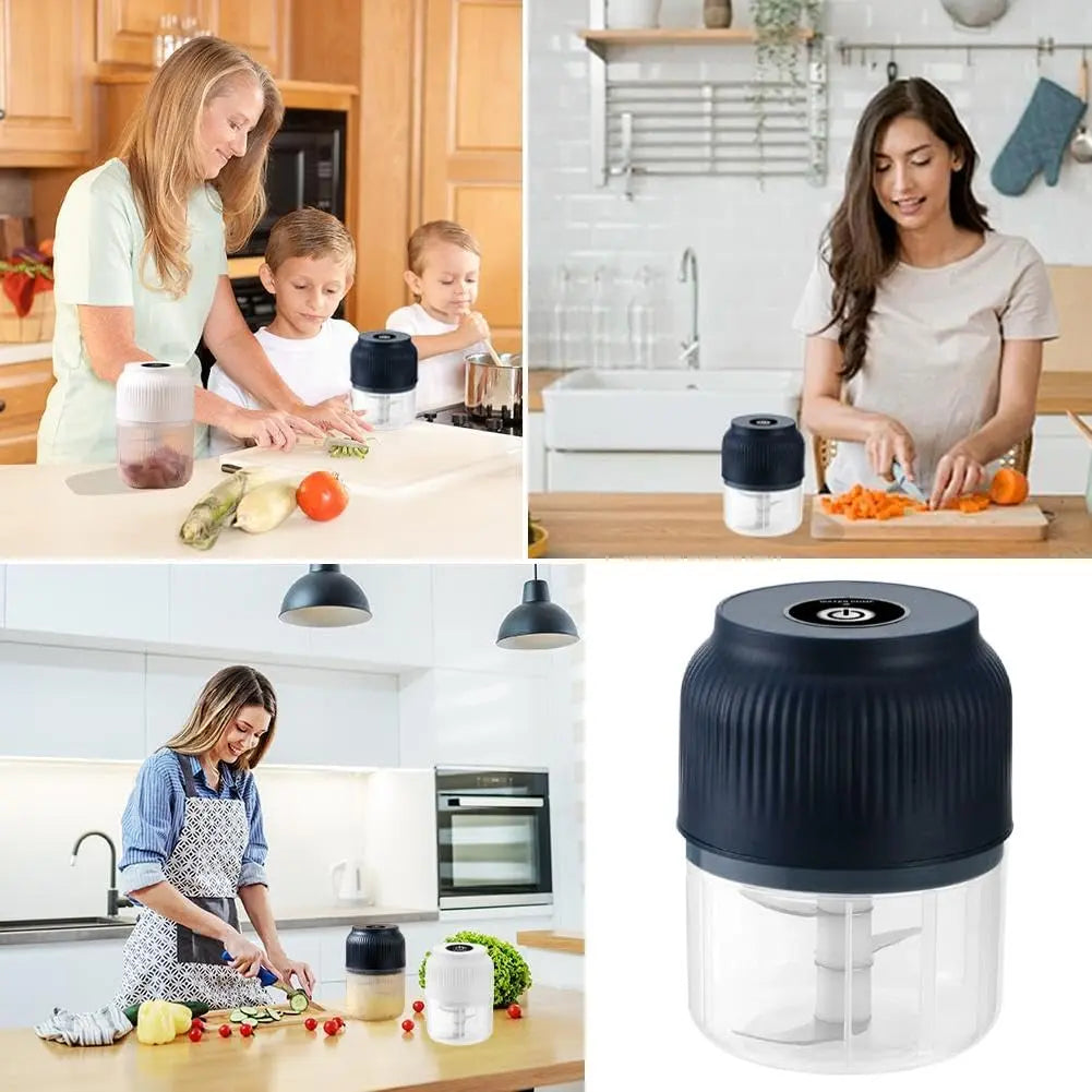Electric food shredder comparison with traditional tools