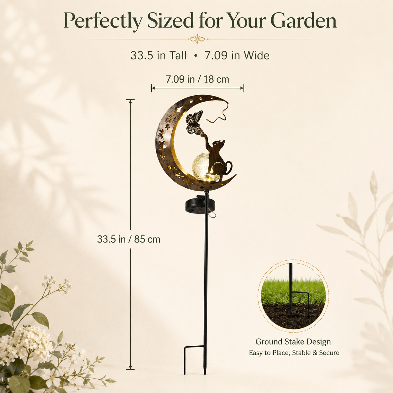 Detailed height measurements diagram