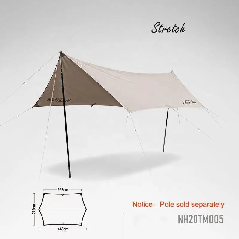 Hexagon™ Canvas Camping Tarp