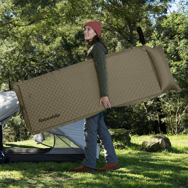 Naturehike D01 Auto Inflatable Mattress with Built-in Pillow EU