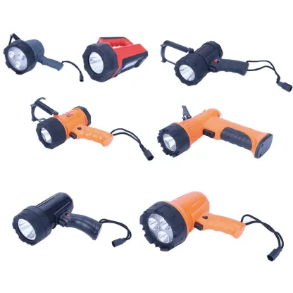 6000 Lumens LED Rechargeable Spotlight Flashlight