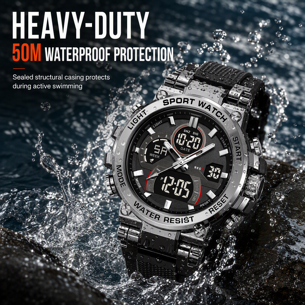 Heavy duty 50m waterproof protection testing