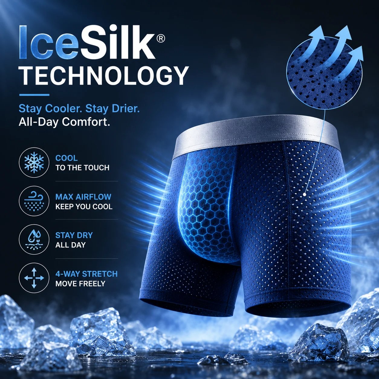 AirFlex stretch material