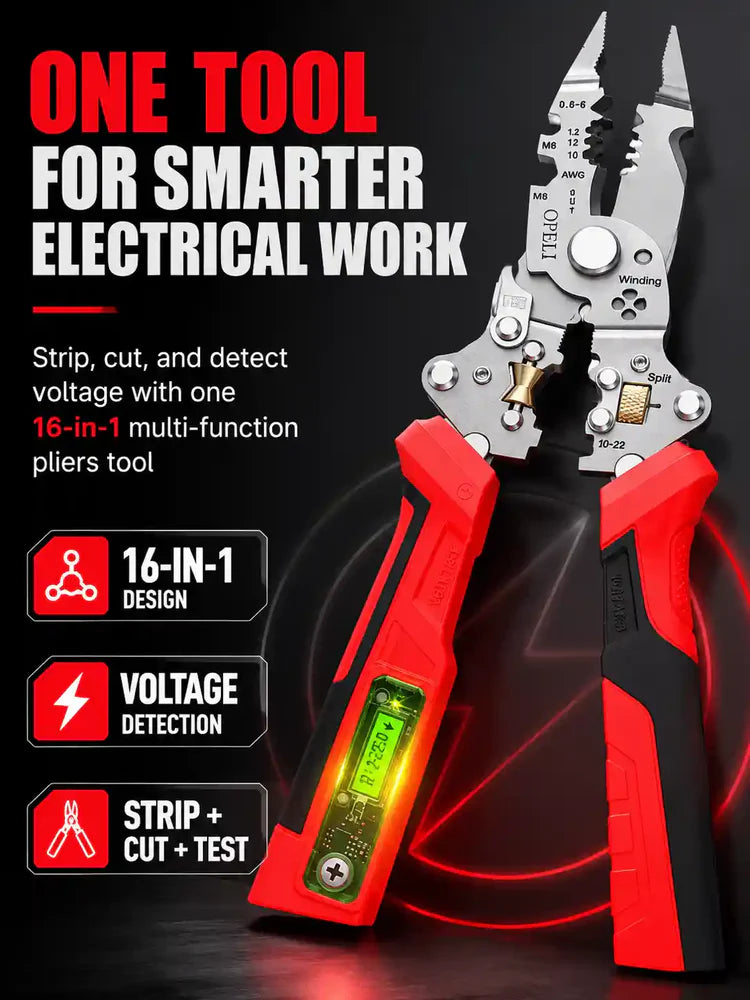 Voltage testing interface detailed view