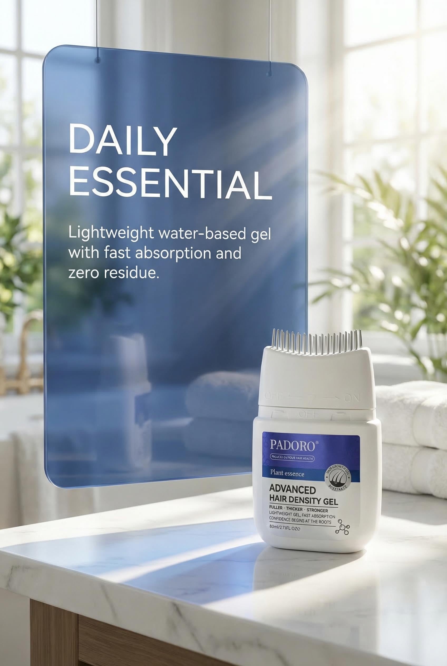 Portable Hair Density Gel