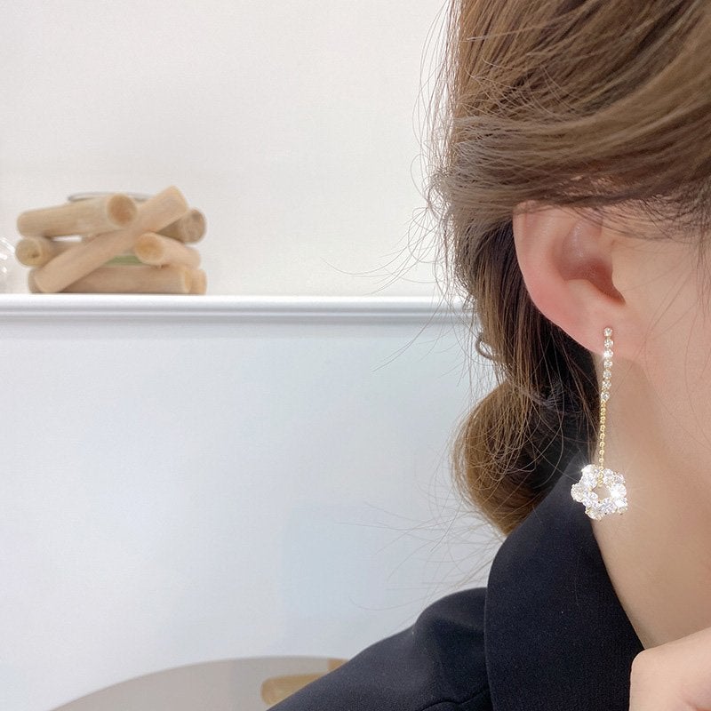  Flowers Dangle Earrings