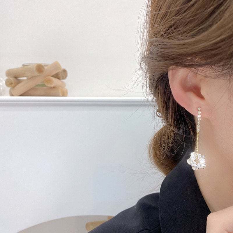  Flowers Dangle Earrings