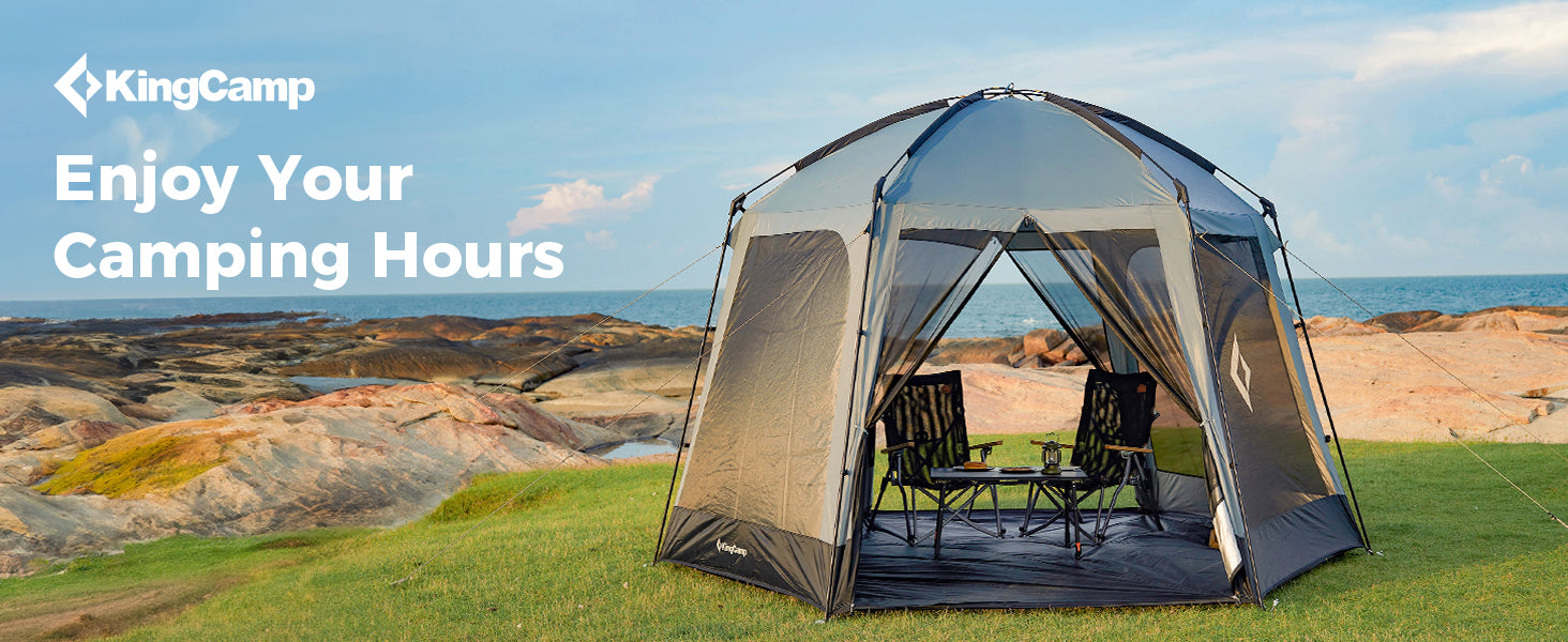 KingCamp CAIRO 6-Sided Screen Gauze Tent