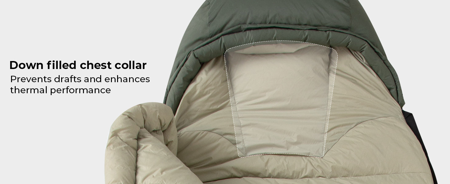 ATEPA PROMOTER 850 Ultra-Light Mummy Sleeping Bag