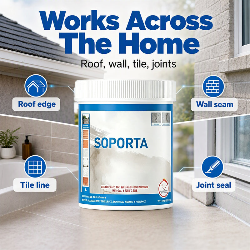Clear waterproof sealant for roofs walls tiles and joints