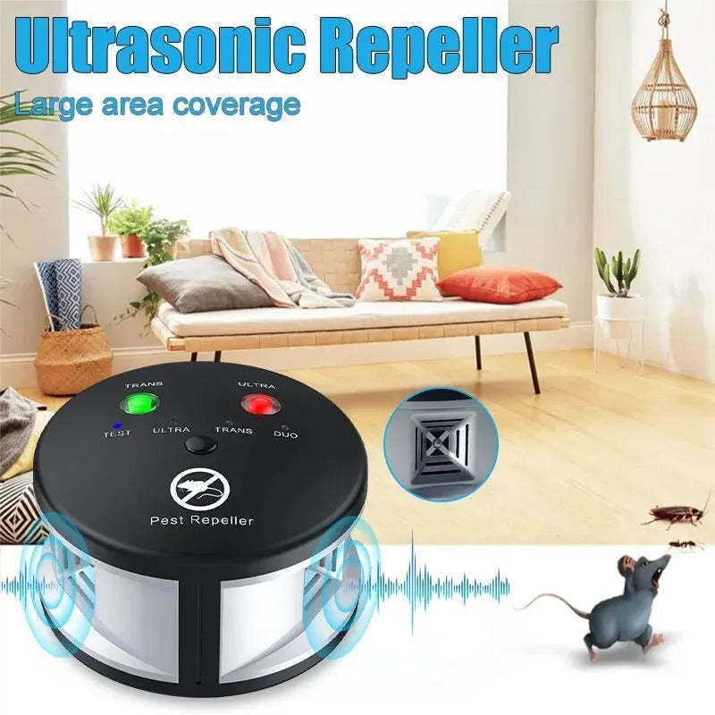 Ultrasonic Electronic Control for Mice, Rats, and Insects