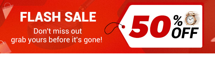50 percent off limited time offer