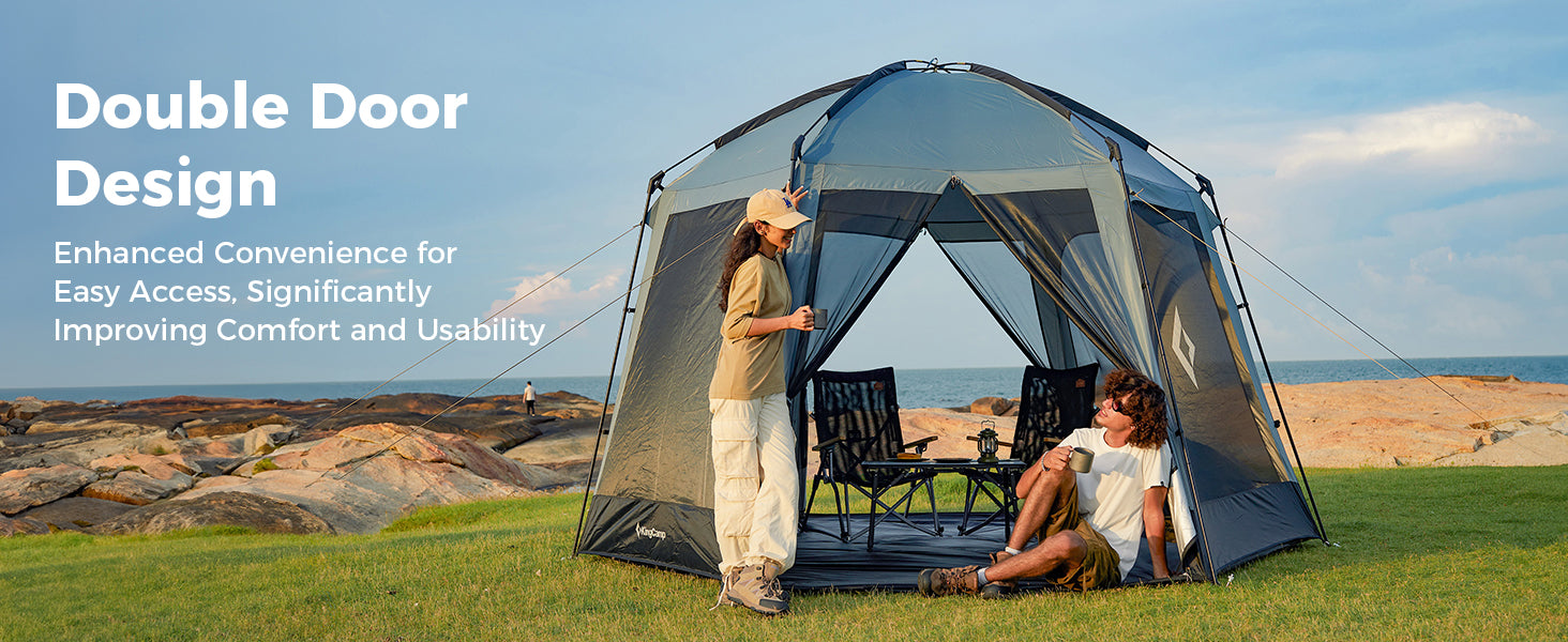 KingCamp CAIRO 6-Sided Screen Gauze Tent