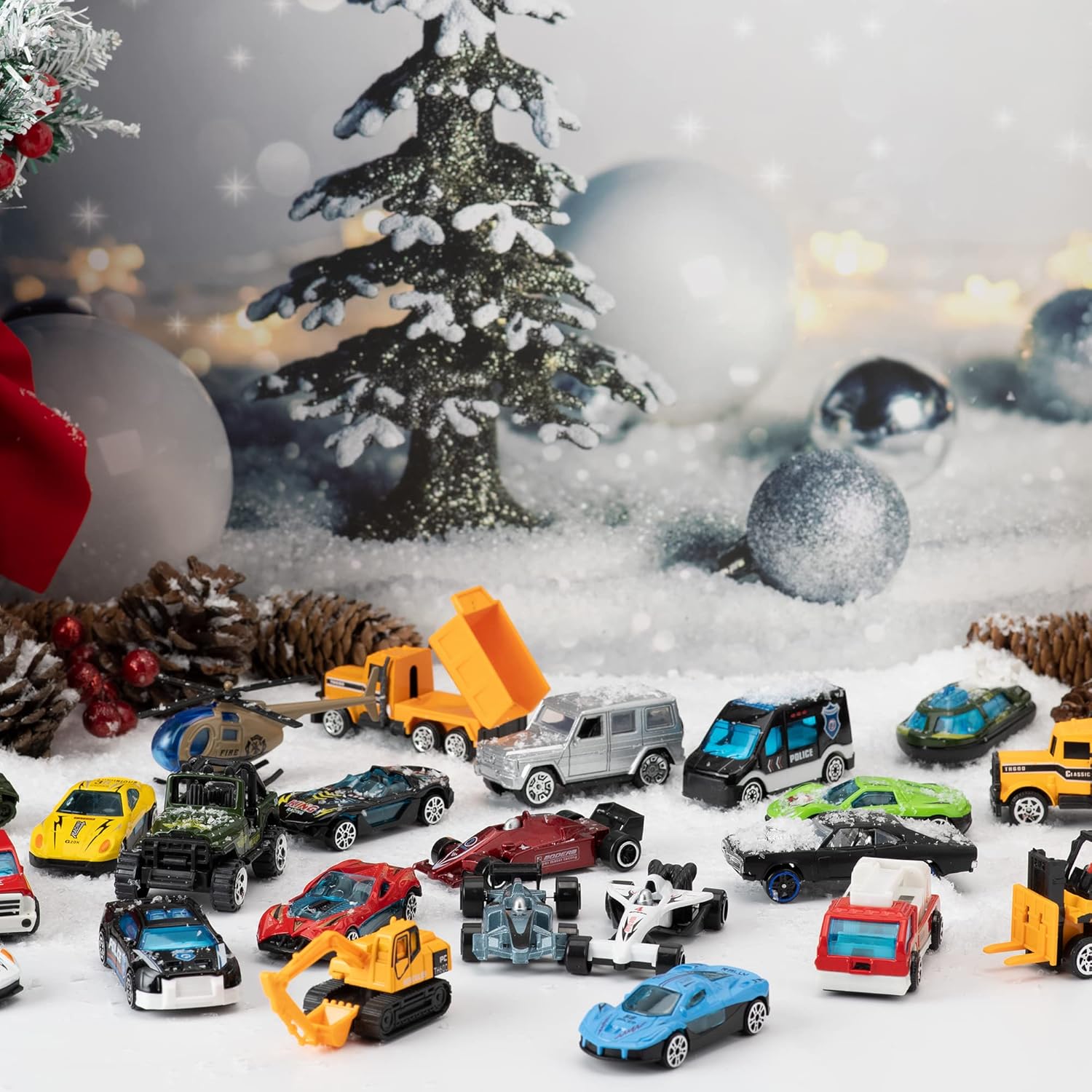Christmas advent calendar toys for classrooms and holiday parties