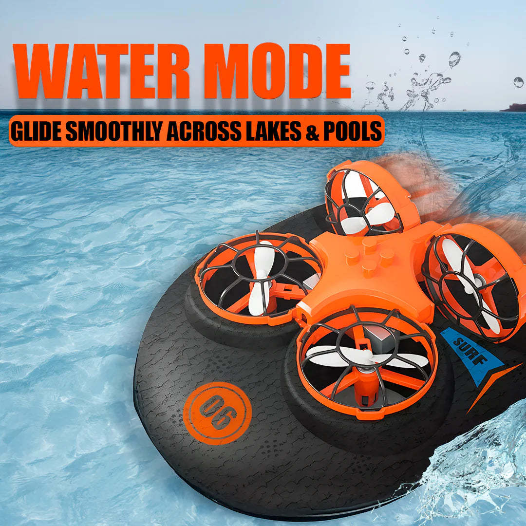 3-in-1 Hovercraft Drone