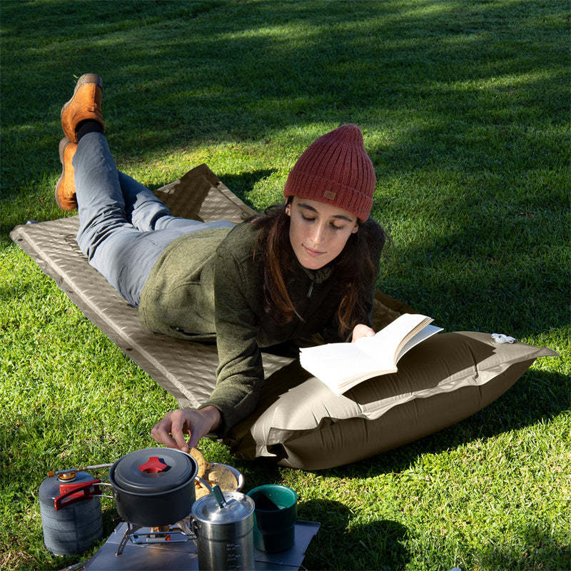 Naturehike D01 Auto Inflatable Mattress with Built-in Pillow EU