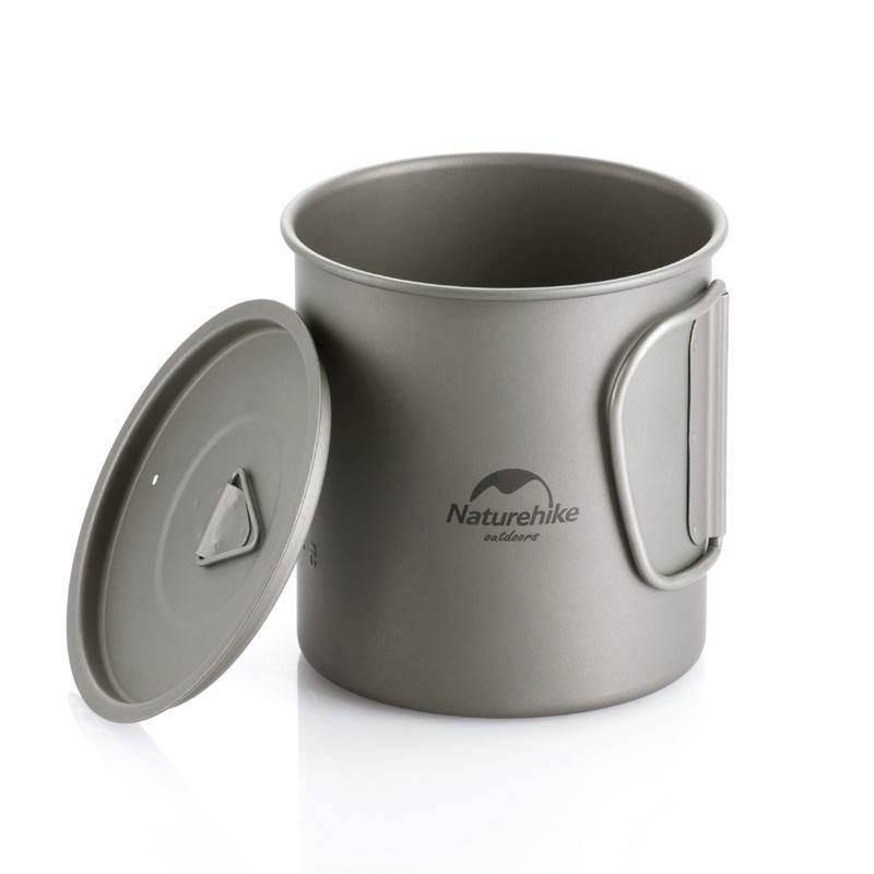 Naturehike Outdoor Ultralight Pure Titanium Cup Bowl