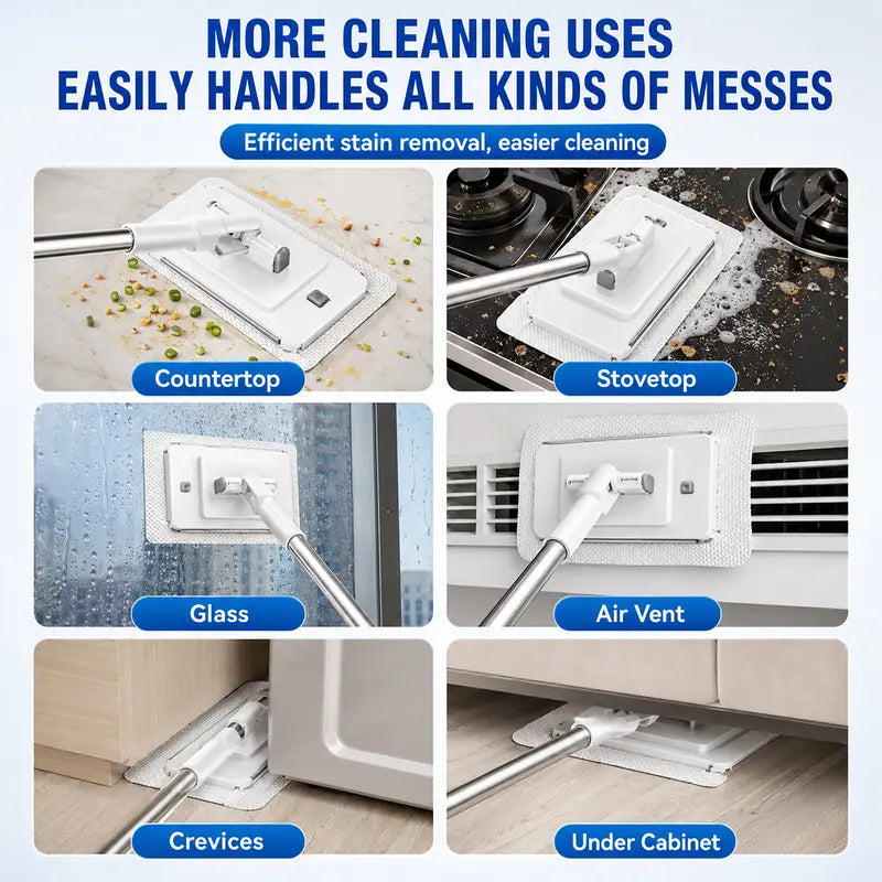 Multi purpose household flat mop