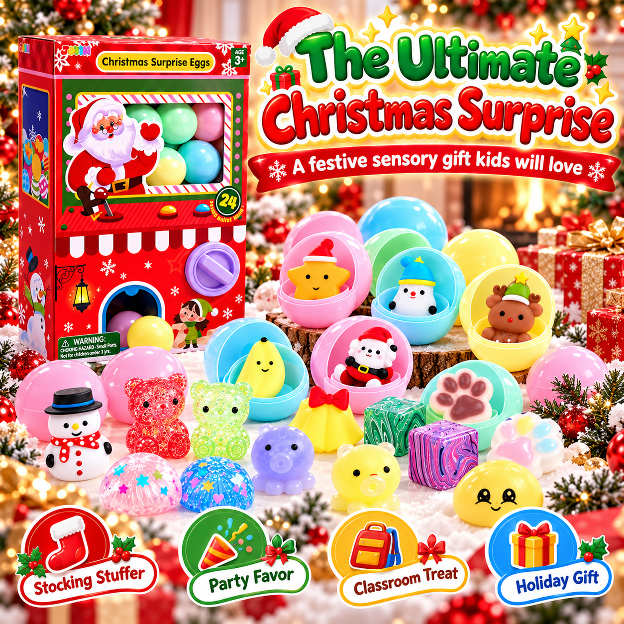 Christmas gift and party uses