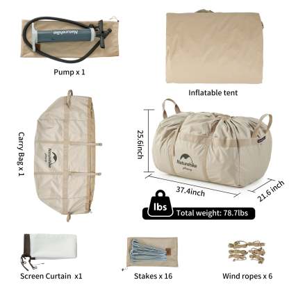 GEN 13 Inflatable Glamping Tent