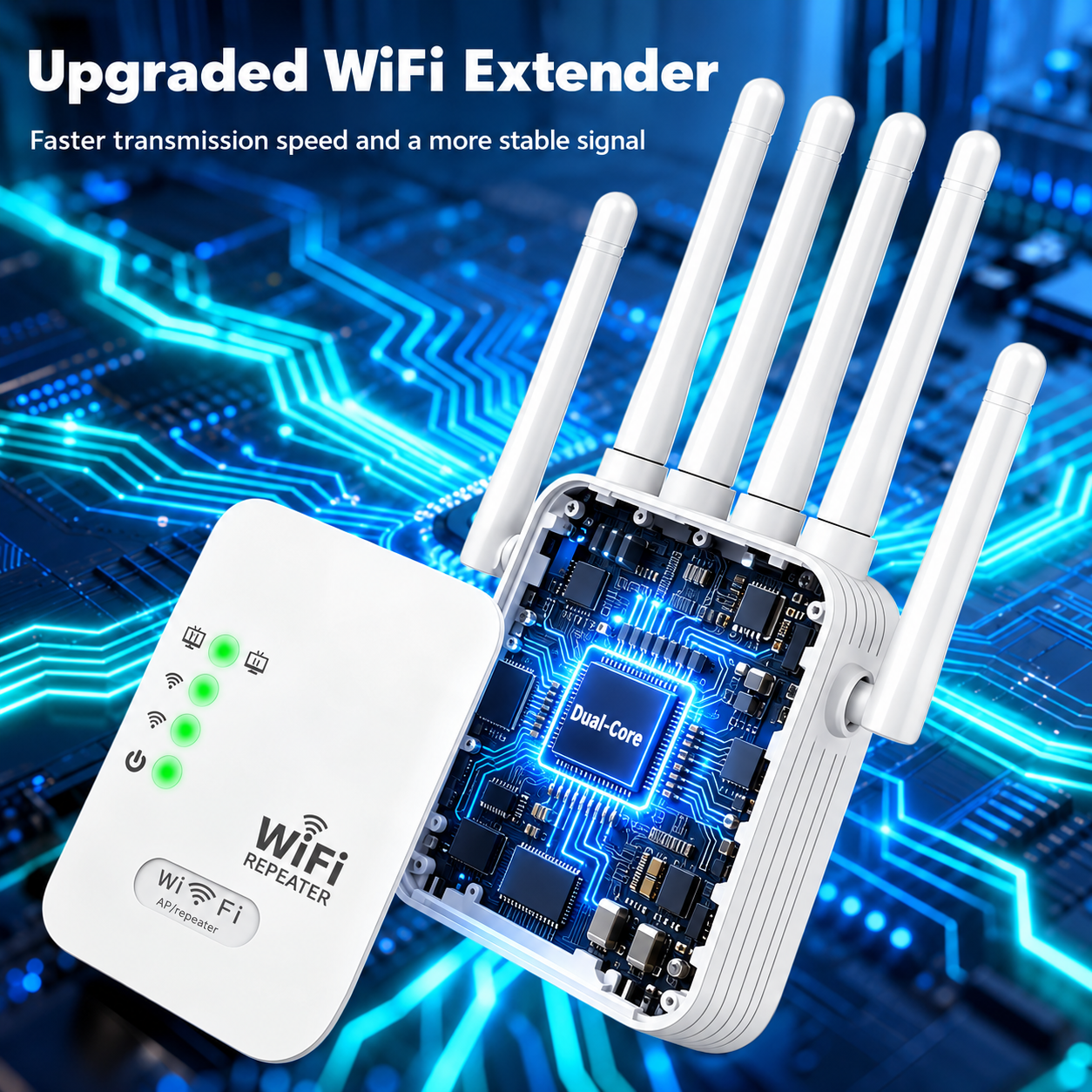 6天线WiFi扩展器设计