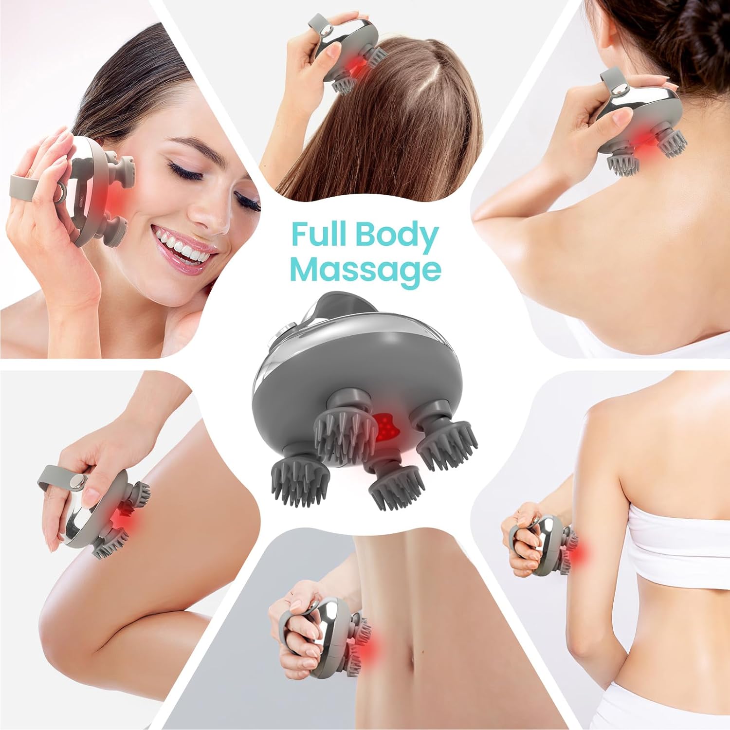 Portable Electric Scalp Massager