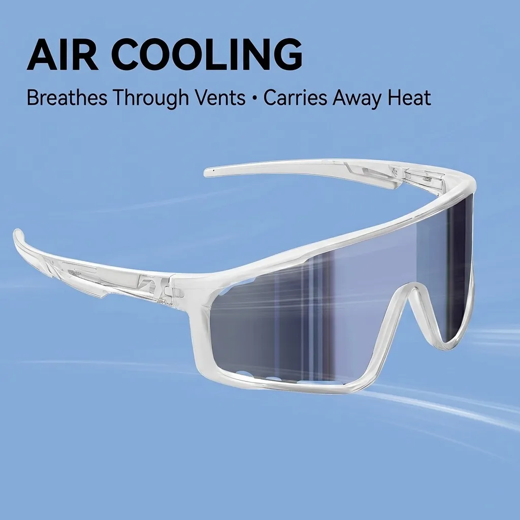 Lightweight comfortable photochromic sunglasses