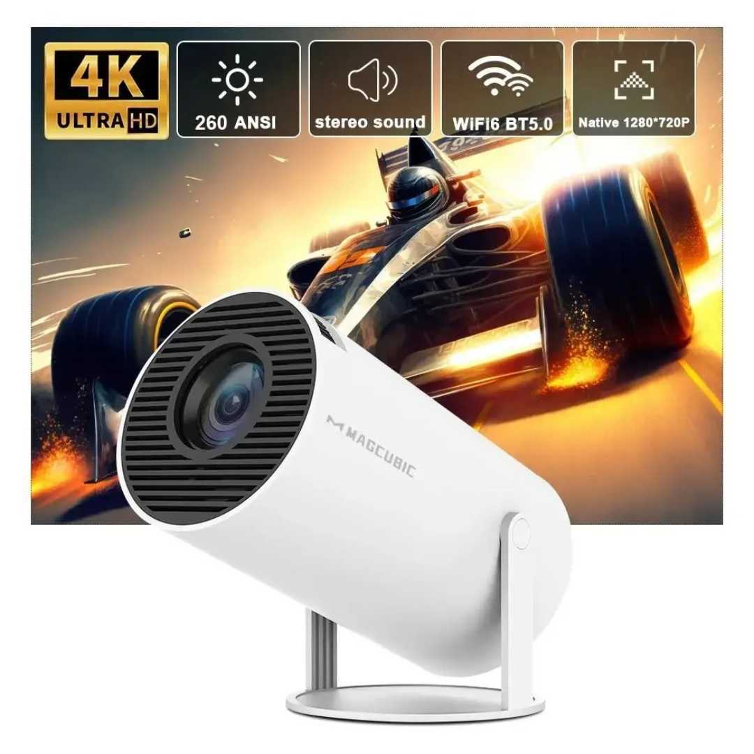 Portable 4K Projector With Remote Control