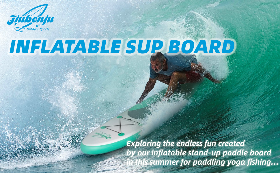Inflatable Stand Up Paddle Board with Paddle - 10'6"