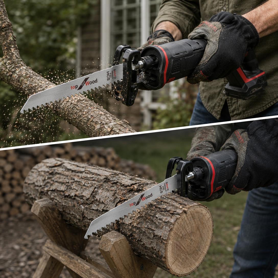Heavy duty pruning saw for yard work landscaping and camping