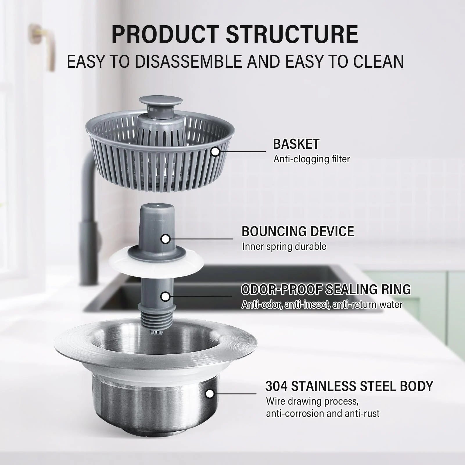 EasyDrain - Kitchen Sink Drainer