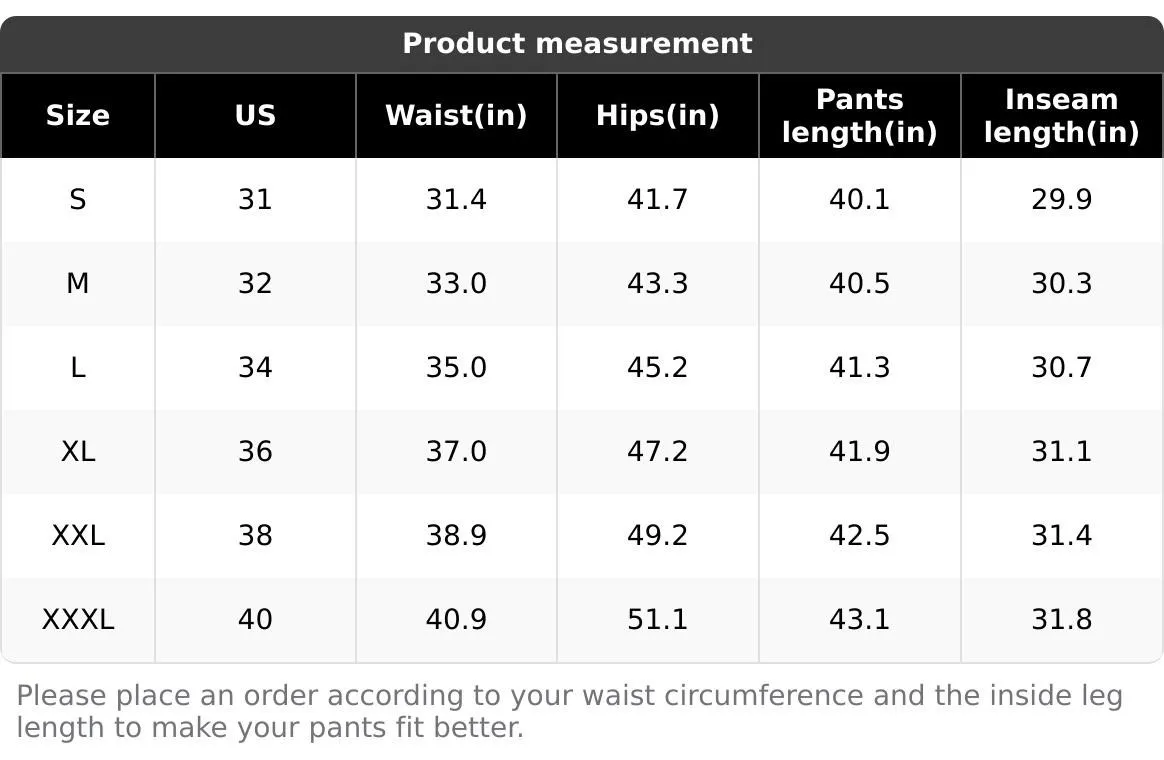 Size Guide