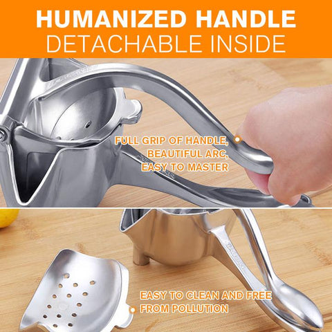 Manual juicer for kitchen and bar use