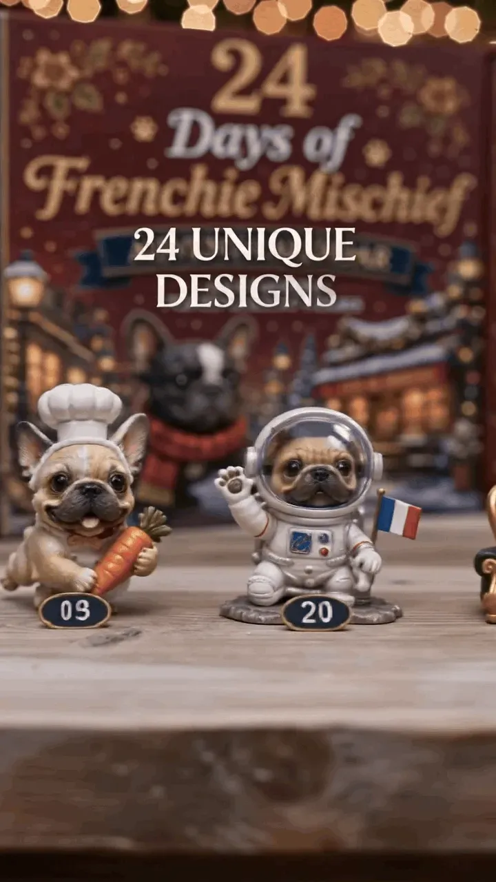24 Days of Frenchie Mischief Advent Calendar