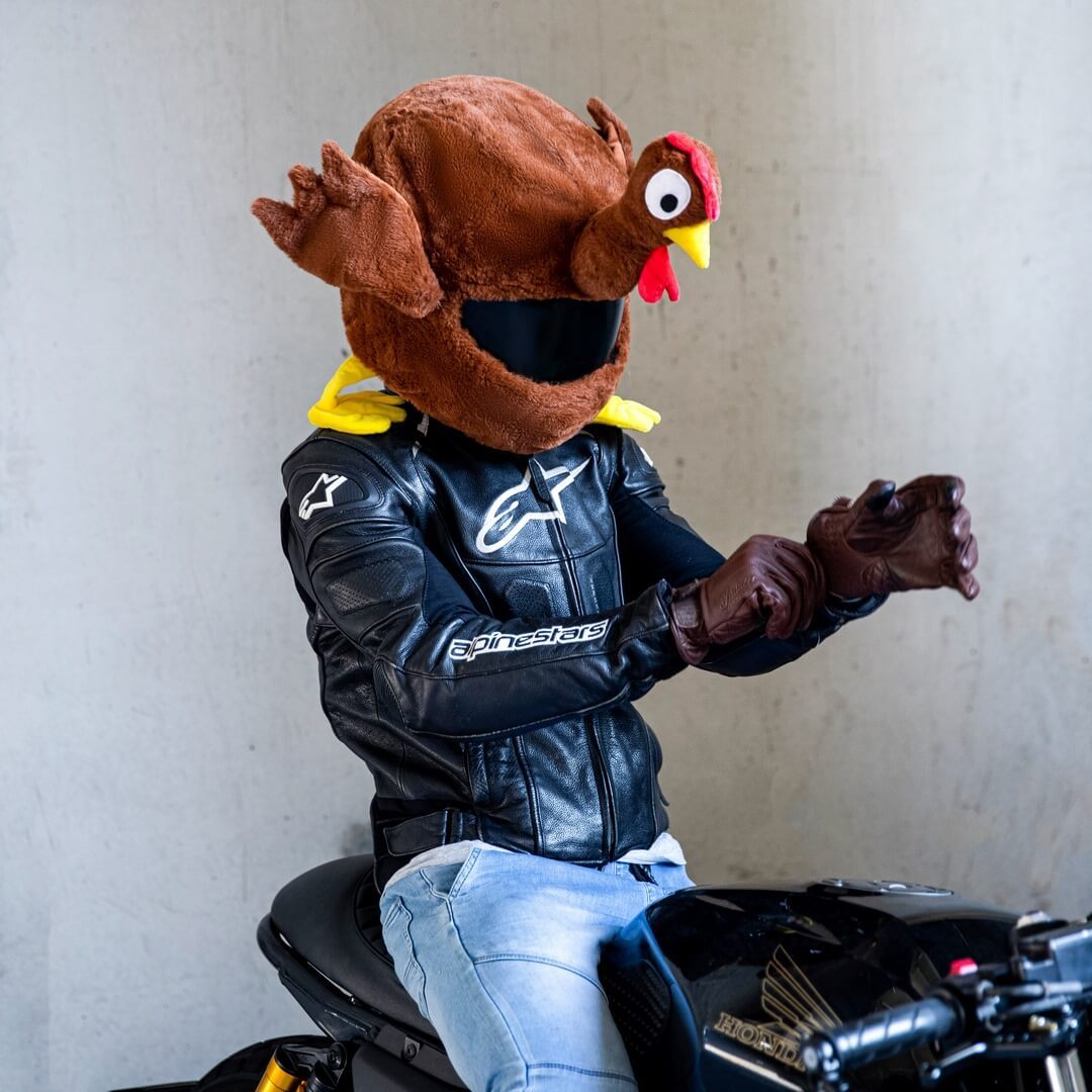 Motorcycle Helmet Cover - Turkey