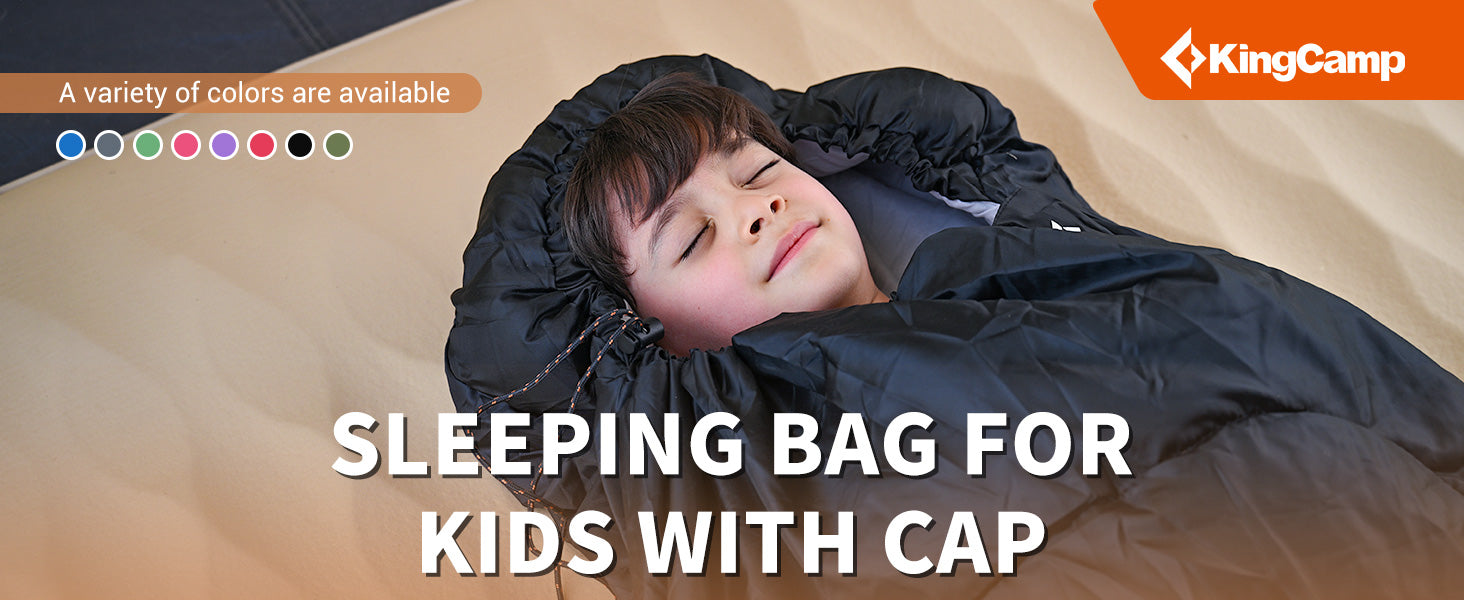 KingCamp Oasis 250S Sleeping Bag-Envelope With Hood