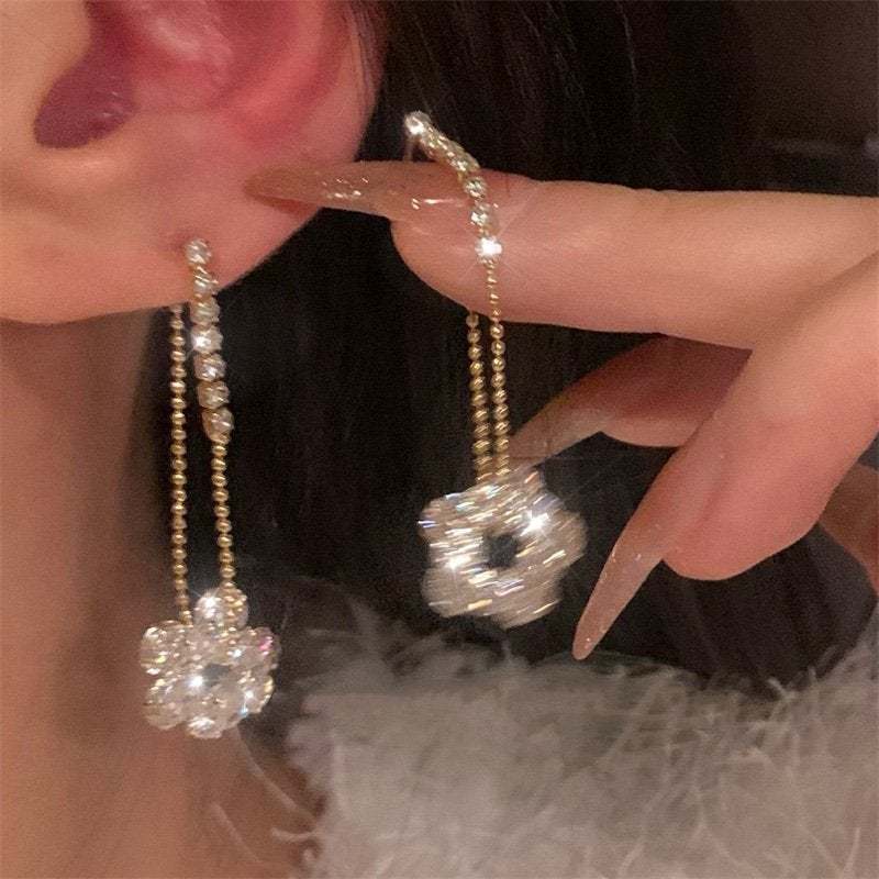  Flowers Dangle Earrings