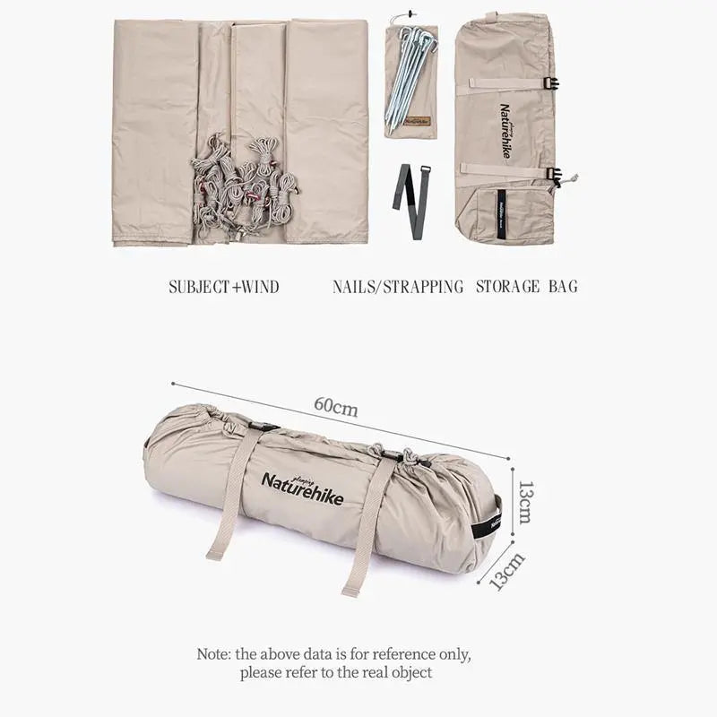 Hexagon™ Canvas Camping Tarp