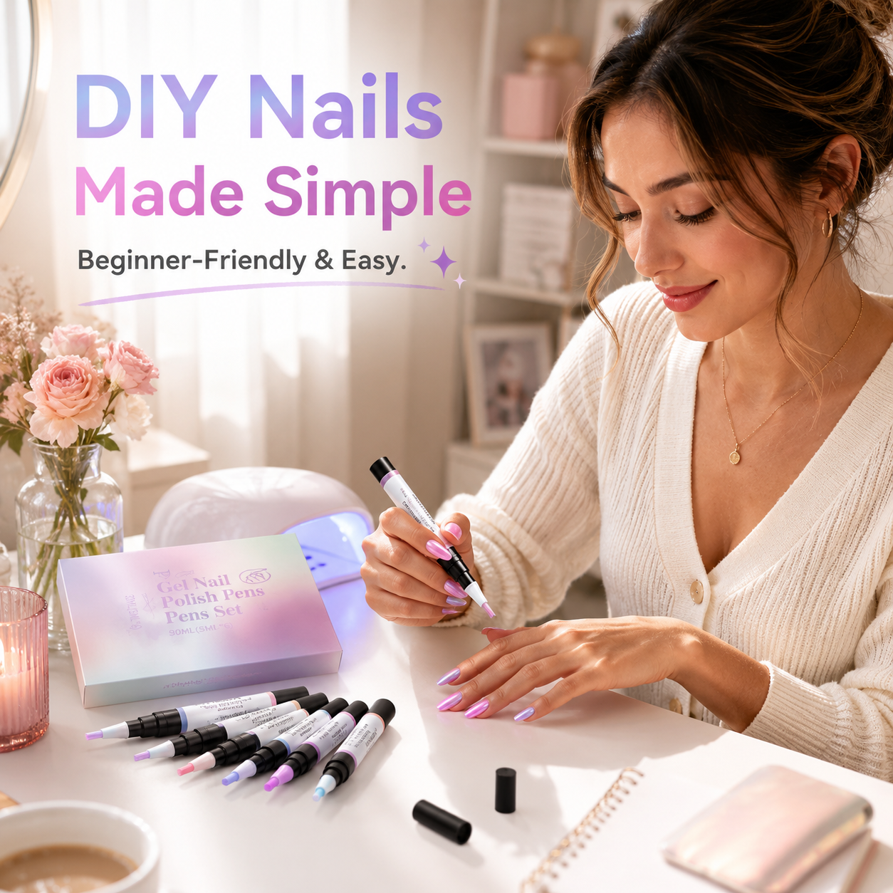 Upgrade your manicure routine with gel nail polish pen