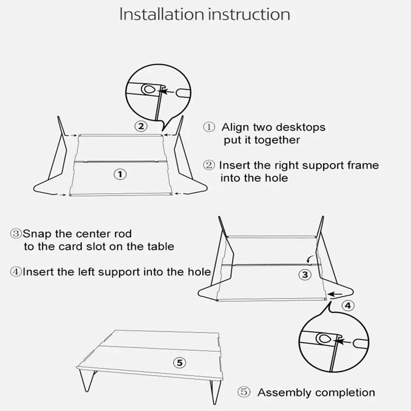 Mini Folding Camping table