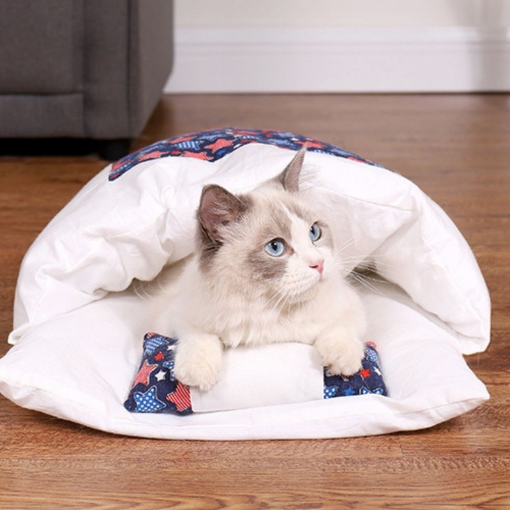 Kitty Pouch™ Cozy Cat Bed