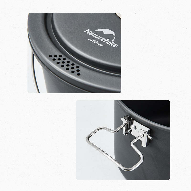 Naturehike JianXing Aluminum Camping Cookware Set